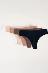 Women's Thong in Latte