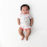 Bodysuit in Tulip