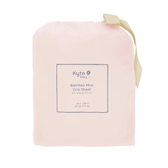 Mini Crib Sheet in Blush