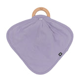 Lovey in Taro with Removable Wooden Teething Ring