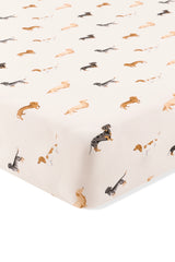 Crib Sheet in Dachshund